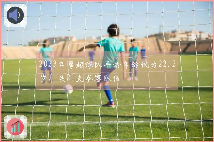 2023年粤超球队平均年龄仅为22.2岁,共21支参赛队伍